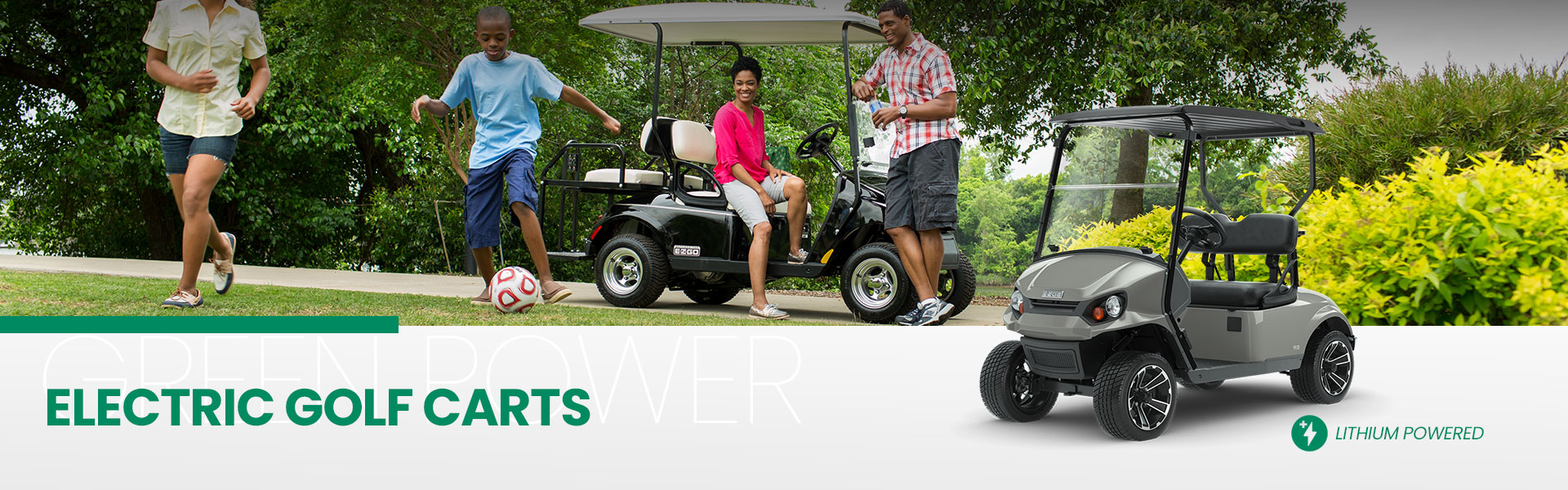 Shop Electric Golf Carts from Top Brands
